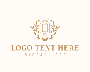 Tiara - Luxury Gem Jewelry logo design
