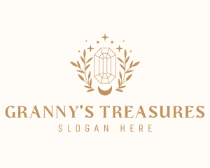 Luxury Gem Jewelry logo design