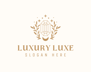 Luxury Gem Jewelry logo design