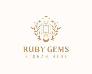 Luxury Gem Jewelry logo design