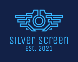 Editing - Futuristic Cyber Camera logo design