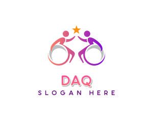 Organizations - Paralympics Disability Support logo design