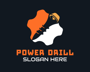 Drill - Industrial Mechanic Drill logo design