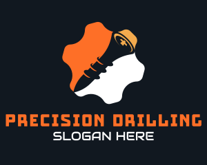 Drilling - Industrial Mechanic Drill logo design