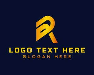 Media - Modern Professional Startup Letter R logo design