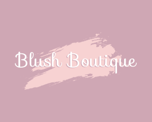 Blush - Elegant Beauty Script logo design