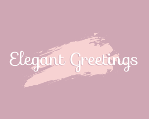 Elegant Beauty Script logo design