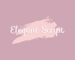 Elegant Beauty Script logo design