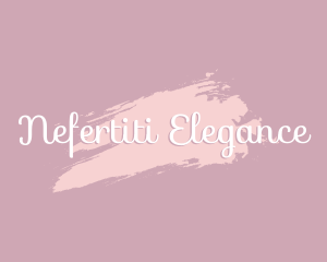 Elegant Beauty Script logo design