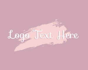 Beauty Vlogger - Elegant Beauty Script logo design