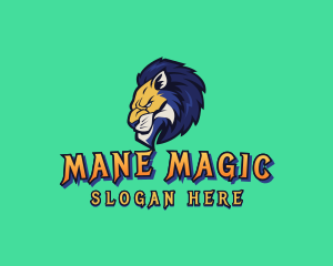 Mane - Lion Mane Gaming logo design