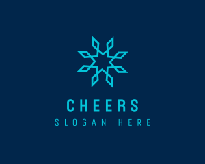 Cold - Cold Ice Snowflake logo design