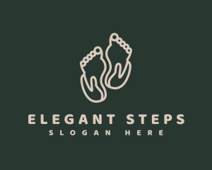 Foot Massage Spa logo design