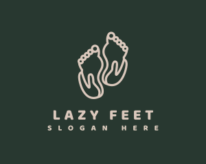 Foot Massage Spa logo design