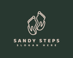 Foot Massage Spa logo design