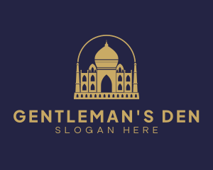 Gold Indian Palace logo design