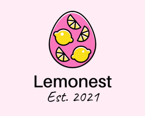 Lemonade - Citrus Lemon Egg logo design