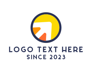 Messenger - Send Arrow Tech logo design