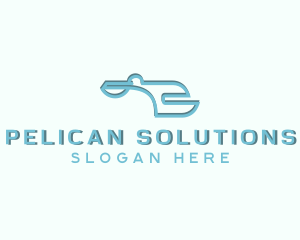 Pelican - Stork Technology Company logo design