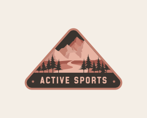 Mountain Travel Outdoor Logo