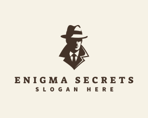 Mysterious - Mysterious Gentleman Detective logo design