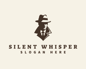 Mysterious Gentleman Detective logo design