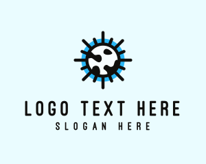 Toxin - Science Virus Toxin logo design
