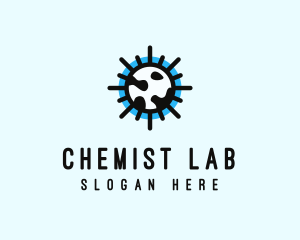 Chemist - Science Virus Toxin logo design