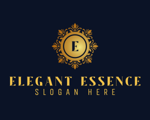 Elegant Floral Jeweler logo design