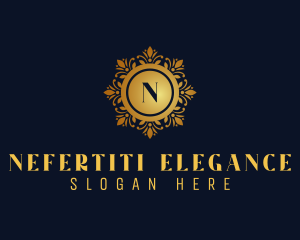 Elegant Floral Jeweler logo design