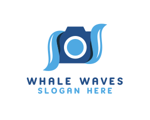 Waterproof Camera Media logo design