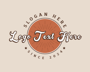 Urban Style - Western Hipster Retro Business logo design