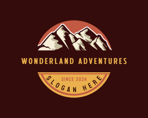 Alps Mountain Summit logo design