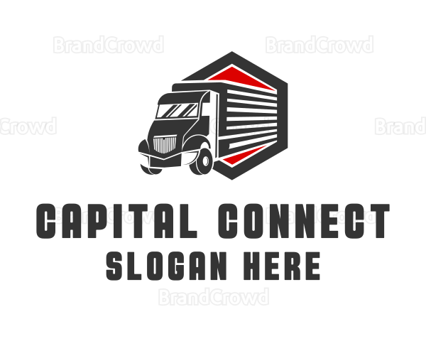 Quick Delivery Truck Logo