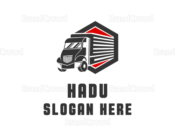 Quick Delivery Truck Logo