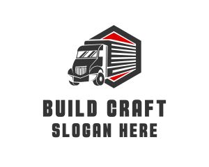 Quick Delivery Truck Logo