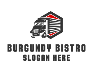 Quick Delivery Truck Logo