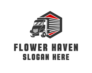 Quick Delivery Truck Logo