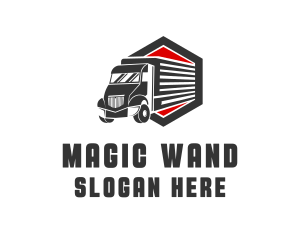 Quick Delivery Truck Logo