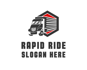 Quick Delivery Truck Logo