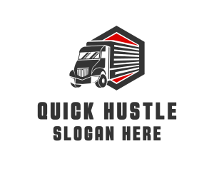 Quick Delivery Truck logo design