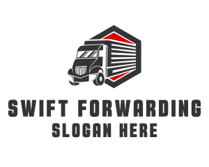 Quick Delivery Truck logo design