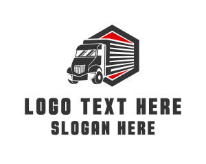 Quick Delivery Truck Logo