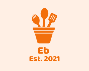 Food - Kitchen Utensil Pot logo design