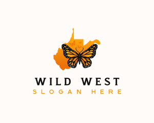 West Virginia Butterfly logo design