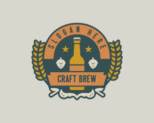 Malt Beer Pub logo design