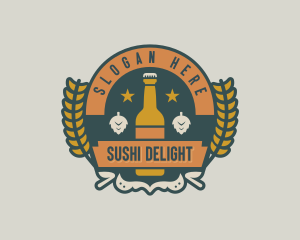 Malt Beer Pub logo design