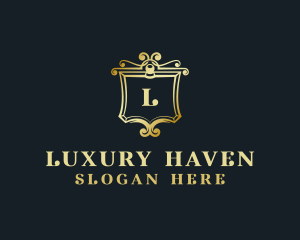 High End - High End Shield Hotel logo design