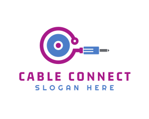 Cable - Music Cable C logo design