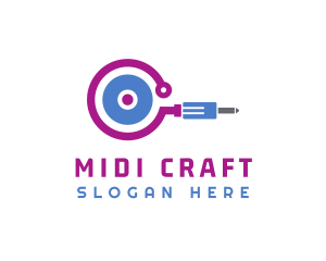 Midi - Music Cable C logo design